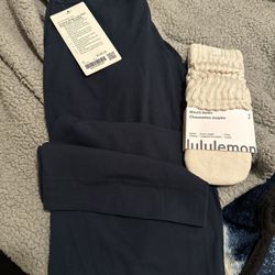 Lululemon Track Pants And Socks