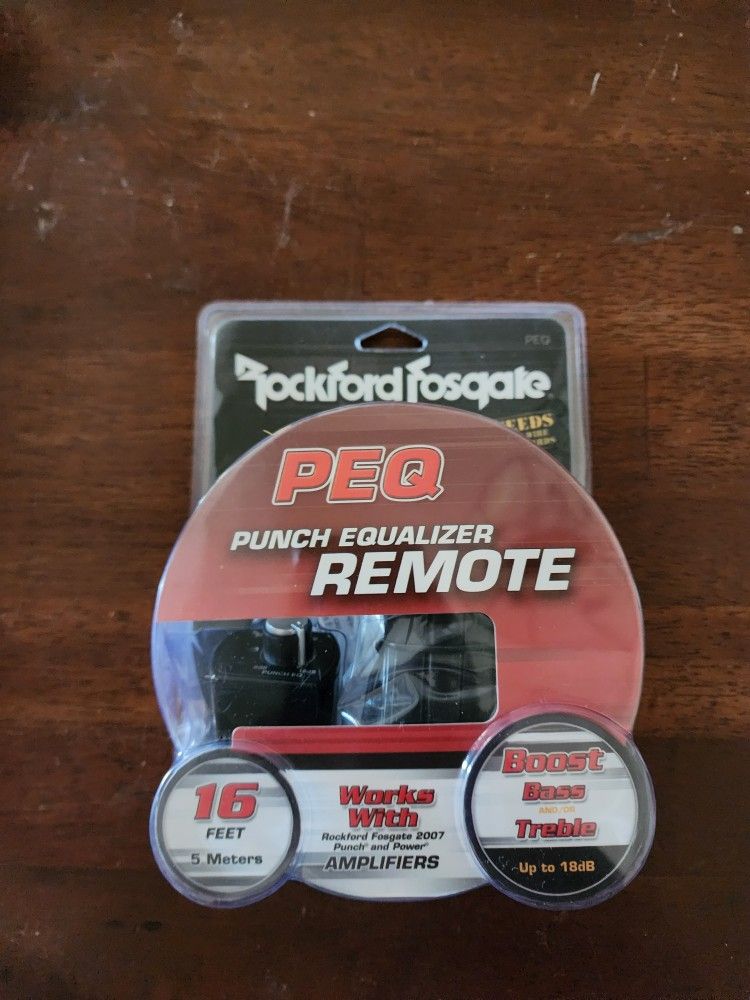 Bass Knob PEQ for Rockford Fosgate (and Cable)