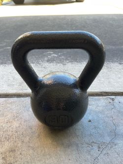 Athletic Works 30lb Kettlebell, Casting Iron, Durable