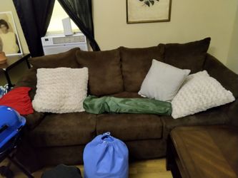 Sofa and loveseat