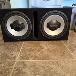Infinity 10” Subwoofers 