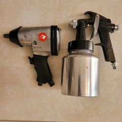 Impact Wrench /spray gun combo