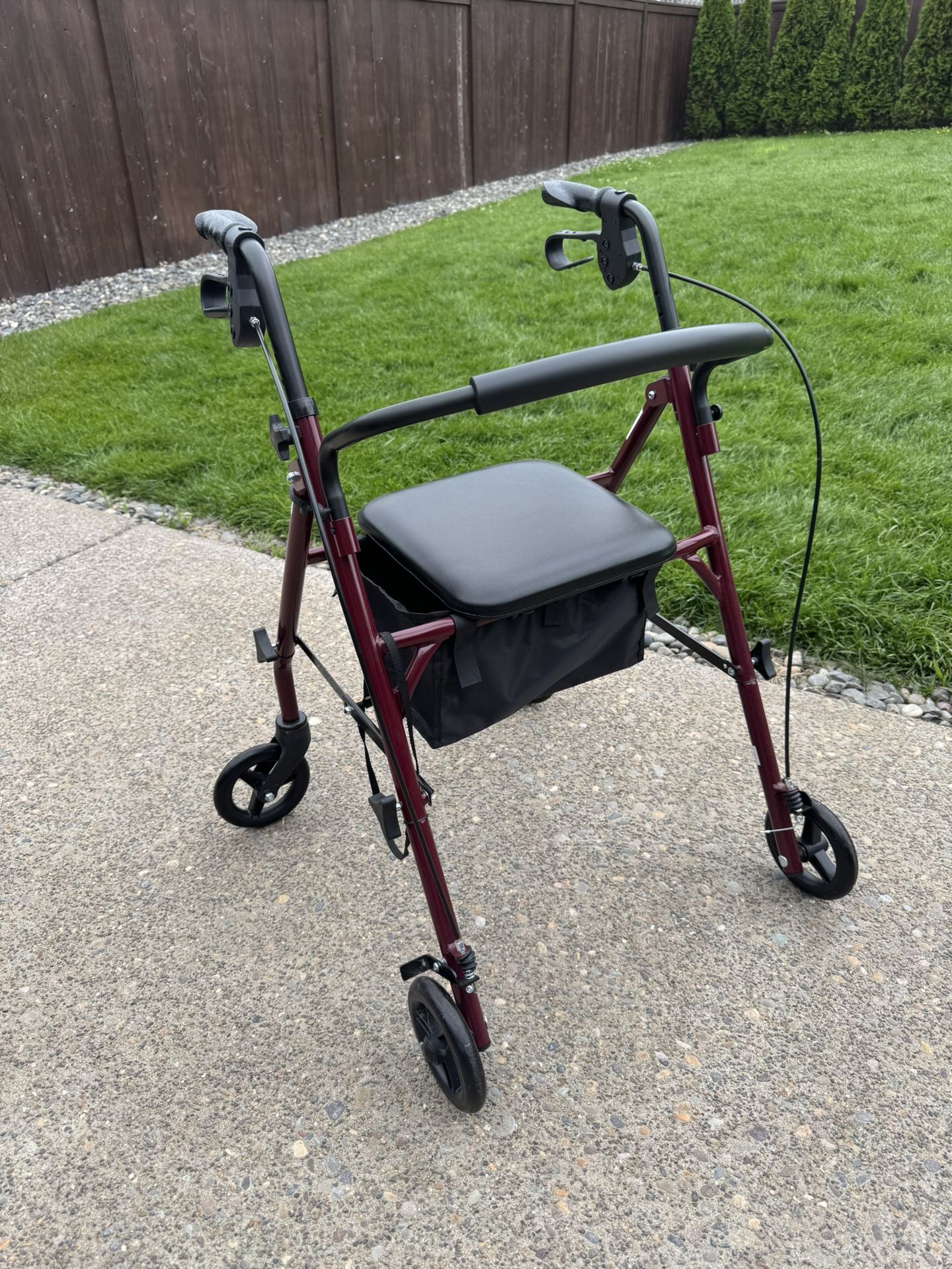 4 Wheel Walker With Seat