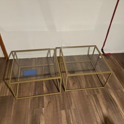 Gold End Tables