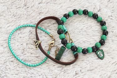 Slytherin Bracelet Set