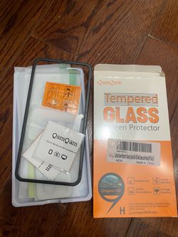 Samsung A55  tempered glass screen protector, 3 pieces screen protectors N camera lens, 1Pc Back Carbon Fiber Film ( please follow my page all brand n