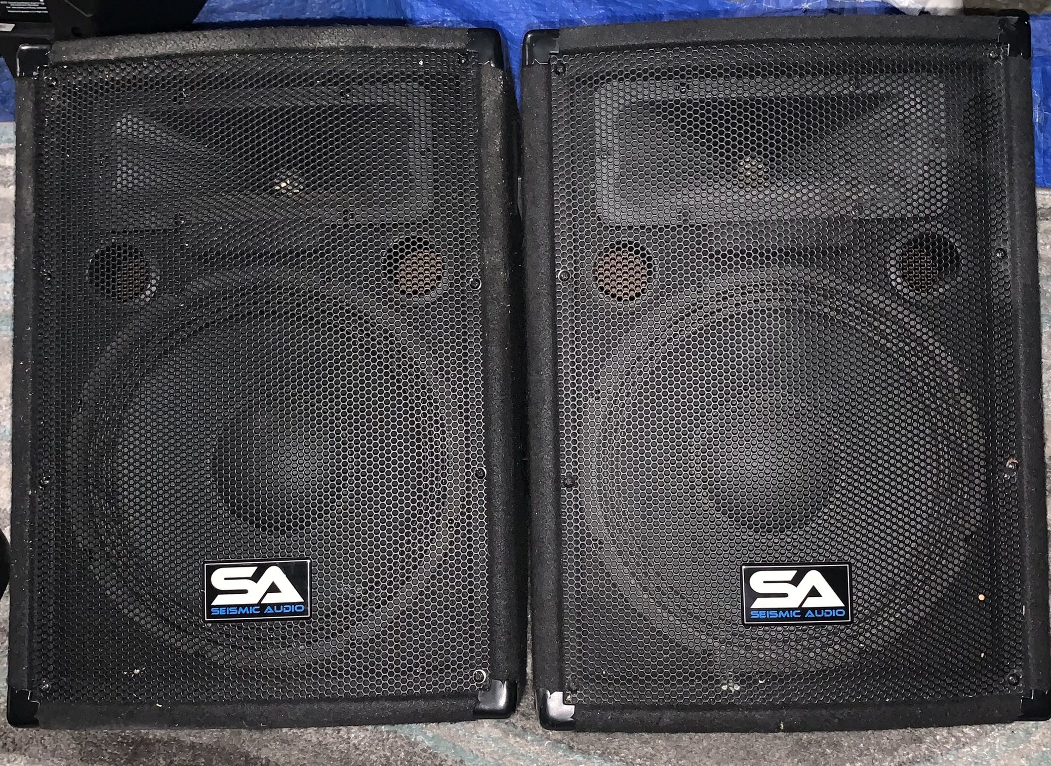 SEISMIC AUDIO SPEAKERS