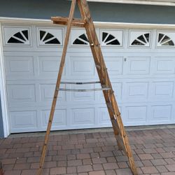 8 Foot Ladder Wood 