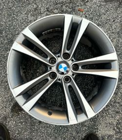 1 spare rim 18 bmw 5 lugs 120 mm