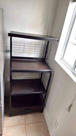 Microwave stand, kitchen storage
