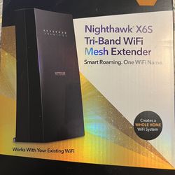 NETGEAR Nighthawk X6S Tri-Band Wi-Fi Mesh Extender