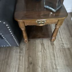 End Tables And Cabinet 