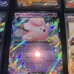 Lillie’s Clefairy Ex (DR) Pokemon Card 