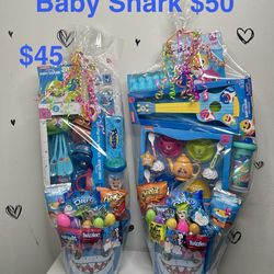 Baby Shark Easter Baskets