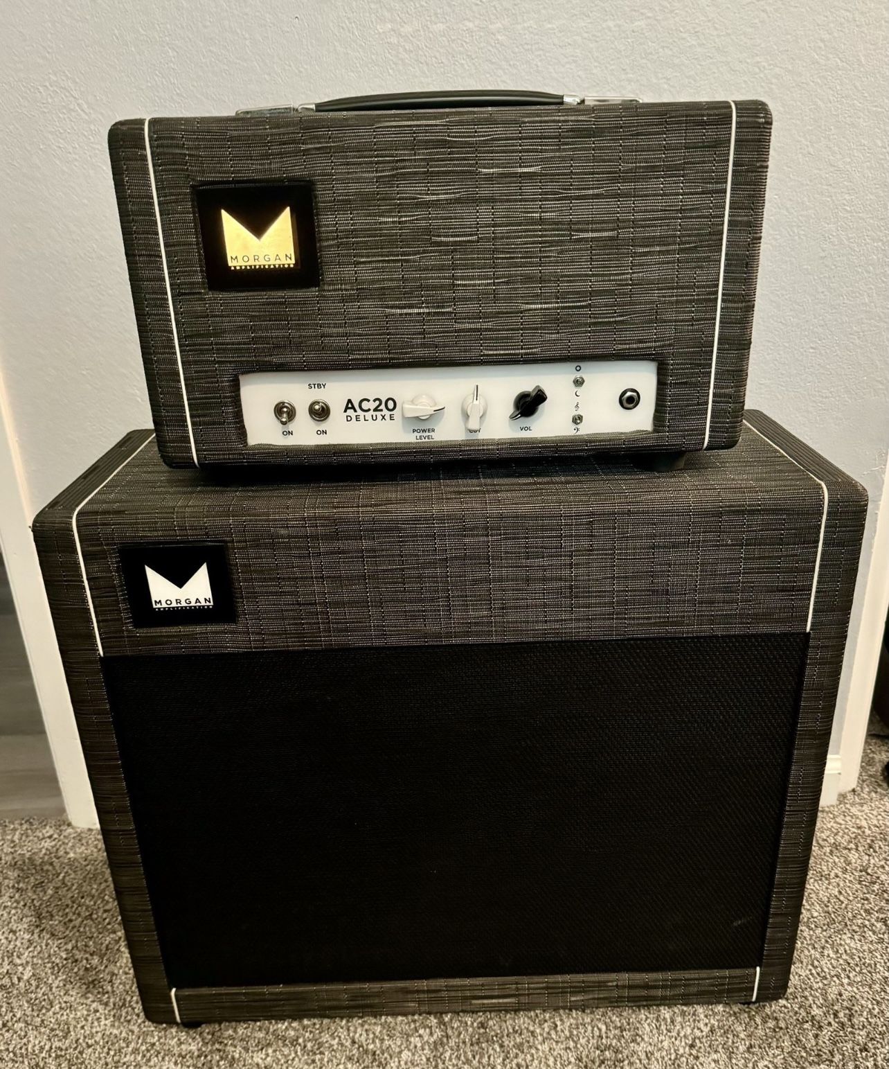 Morgan AC20 Deluxe Head And Matching Cab