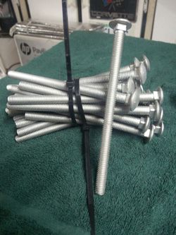 6 inch carriage bolts galvanized