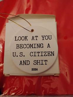 US Citizenship Ornament