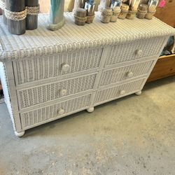 Wicker Dresser