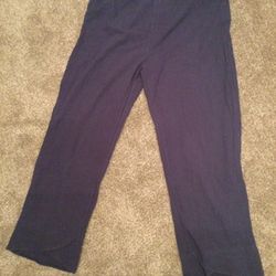 Cotton Polyester Linen Style Pants