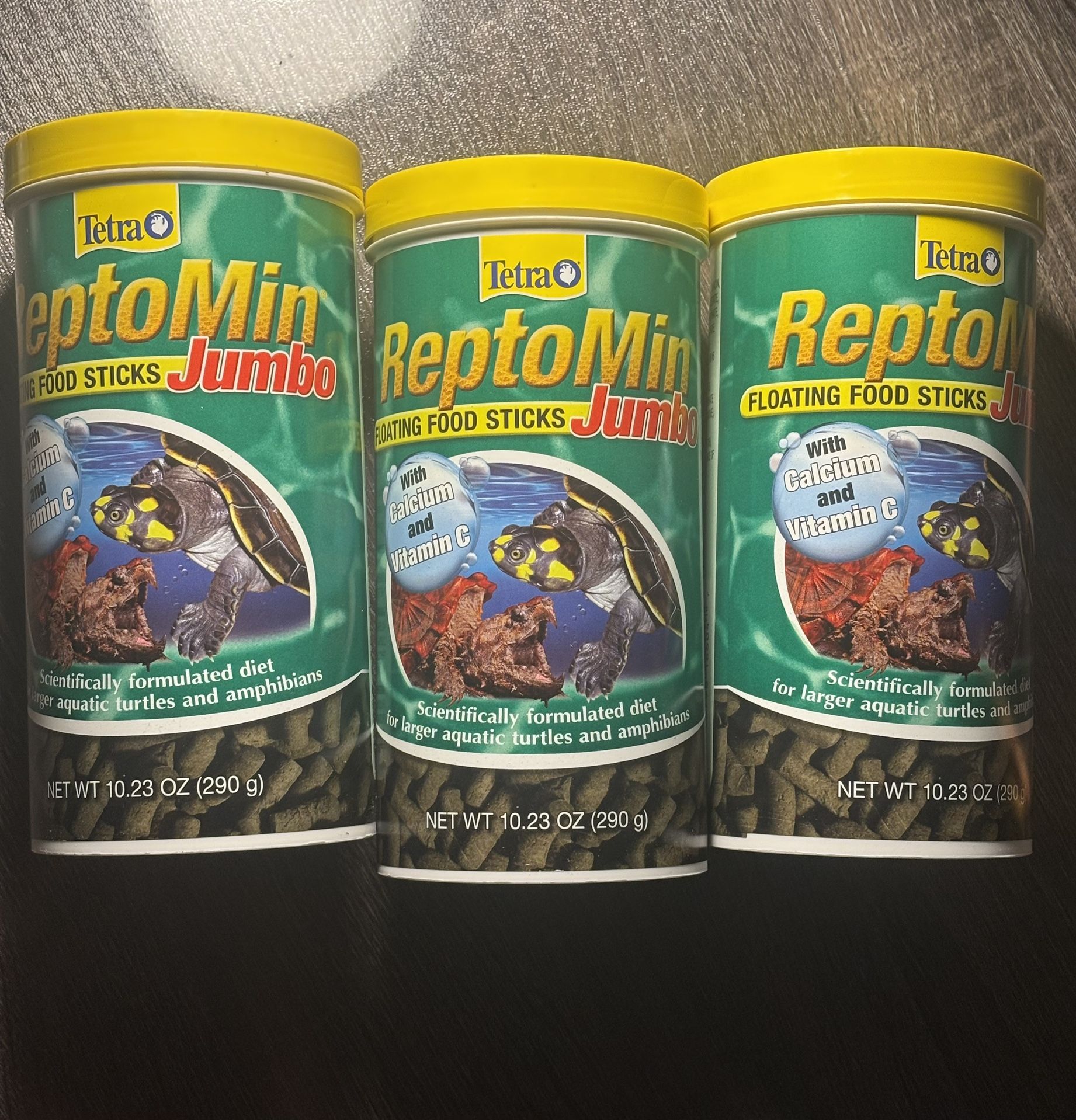 Three Tetra ReptoMin Jumbo