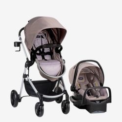 Evenflo Pivot Travel System Stroller & Car Seat