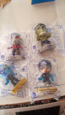 McDonald's avengers toys