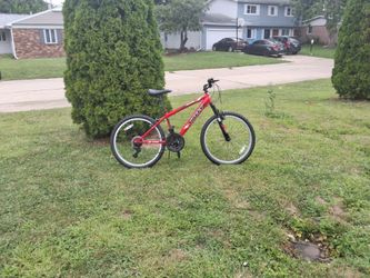 Red Huffy Highland 24" Mountain Bike – Ready to Ride!
