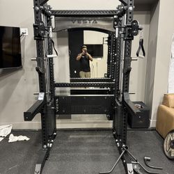 Vesta Fitness PRO SERIES 2-1 Ultimate Half Rack Functional Trainer/Gym Equipment/ Home Gym/ Fitness/ FREE DELIVERY 🚚 