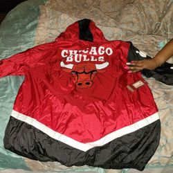 Chicago Bulls Fleece Jacket  Size 2xl