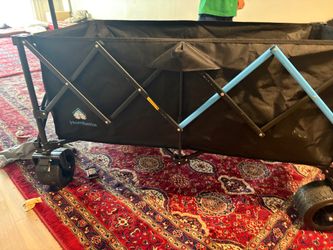 Hombetta Folding Utility Wagon Cart