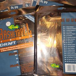 1993 Basketball Draft Picks Cards 