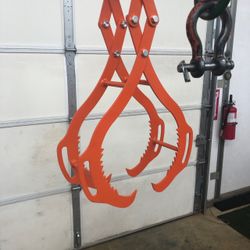 New heavy duty double log grabber tongs