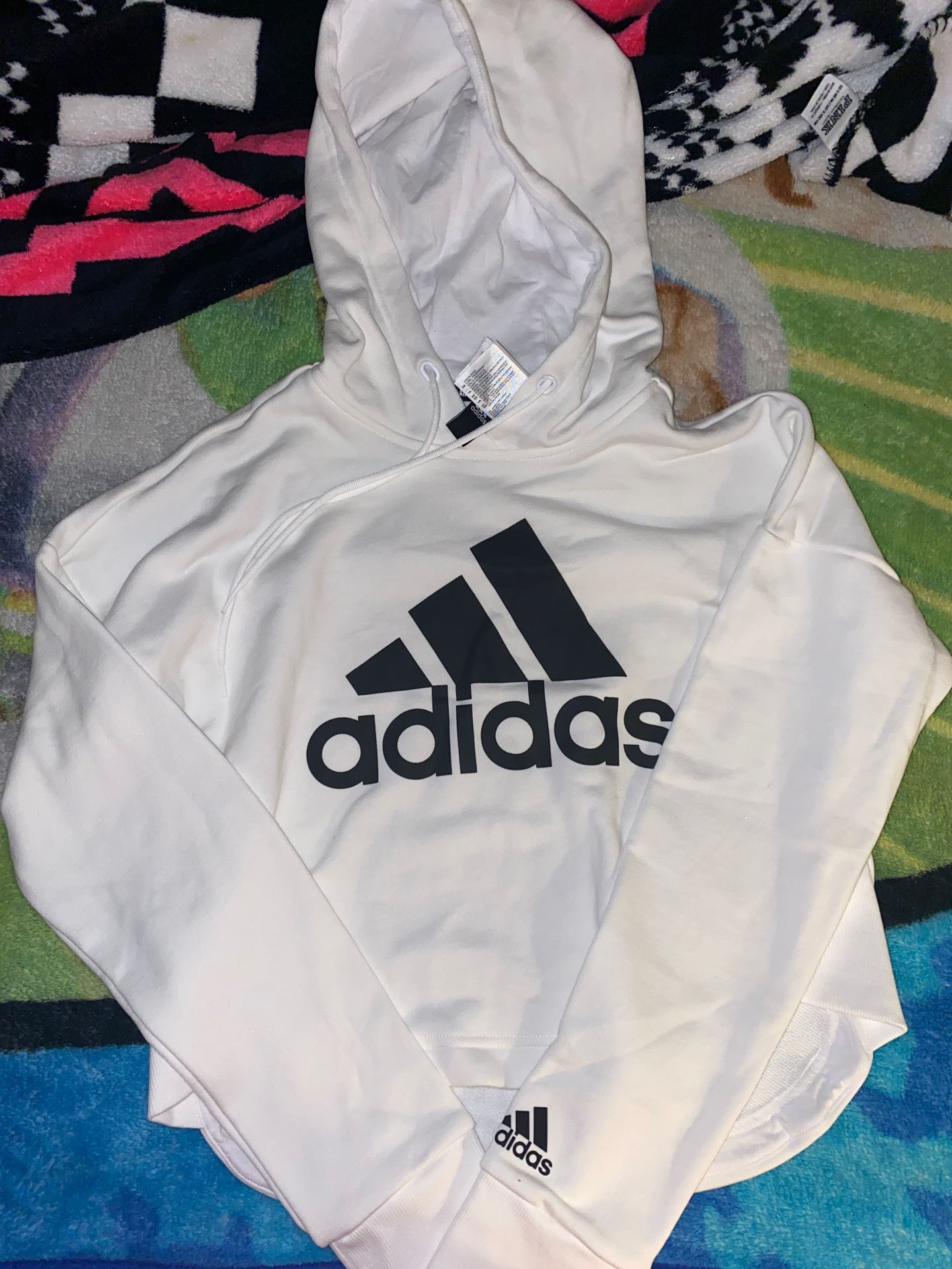 Adidas crop hoodie