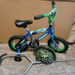($50 Obo) Almost New Kids Bike With Free Helmet! 
