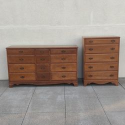 Dresser Bureau Highboy Matching Bedroom Set
