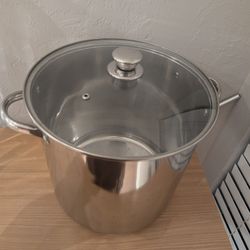 stainless steel pot