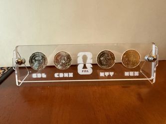 Banco de México 20 Pesos Copa Mundial de la FIFA 2026 4 Coin Set & Acrylic Case