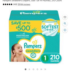 Pampers Swaddlers One Month 