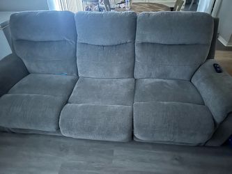 Biscoe Next-Gen Nuvella™ Performance Fabric Dual Power Reclining Sofa
