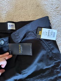 New with tag women’s sz 14 Lee black Bermuda style black shorts