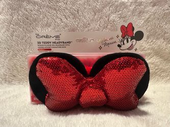 The Crème Shop Minnie Mouse 3D Teddy Headband