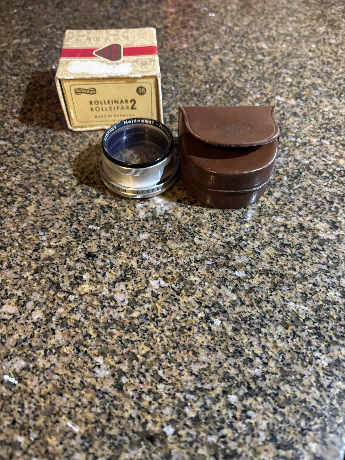 📷 Rolleinar 2 Close-Up Lens Set (Bay II) for Rolleiflex/Rolleicord – With Box & Case – Vintage Germ