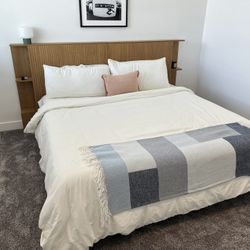 King Bed Frame & Headboard 