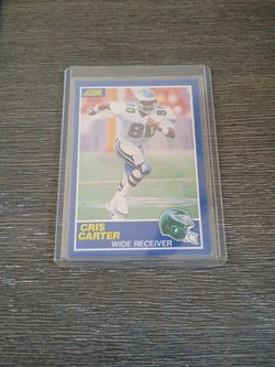 Cris Carter Score Card
