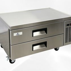 NSF stainless steel refrigerator Chefs Base CB48