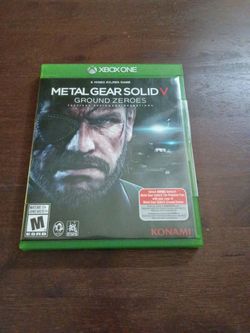Xbox 1 metal gear (San Benito)