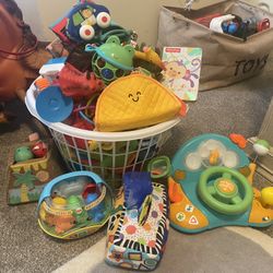 Entire Lot Of Baby Toys