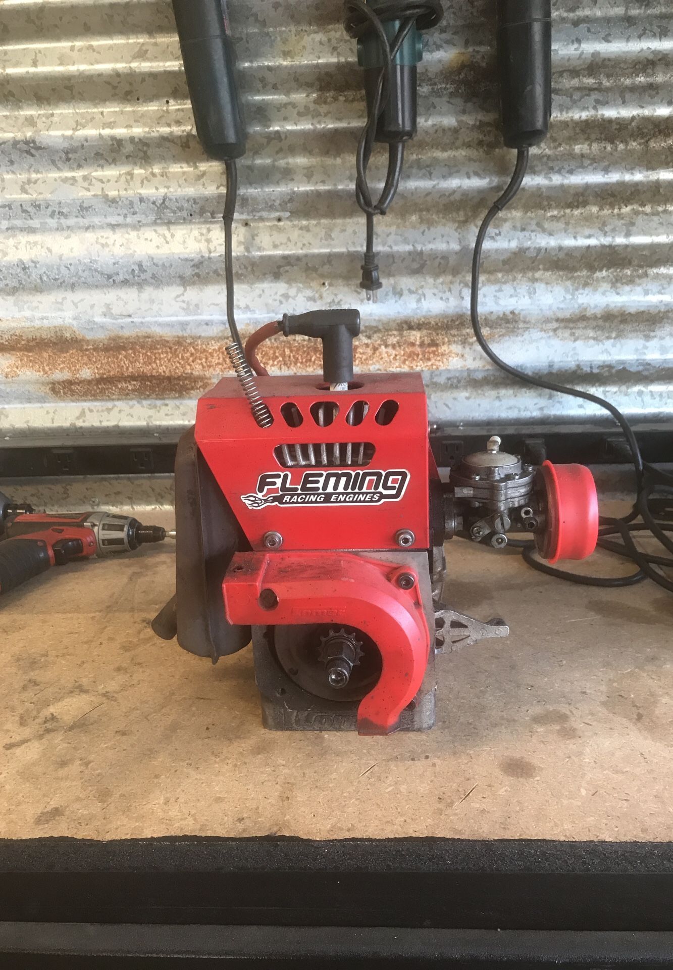 Comer k-80 go kart motor modified