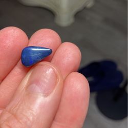 Blue Black Opal Doublet