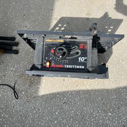 Craftsman 10” Table Saw